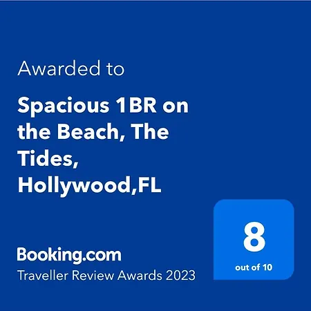 Spacious 1Br On The Beach, The Tides, Hollywood,Fl Exterior photo